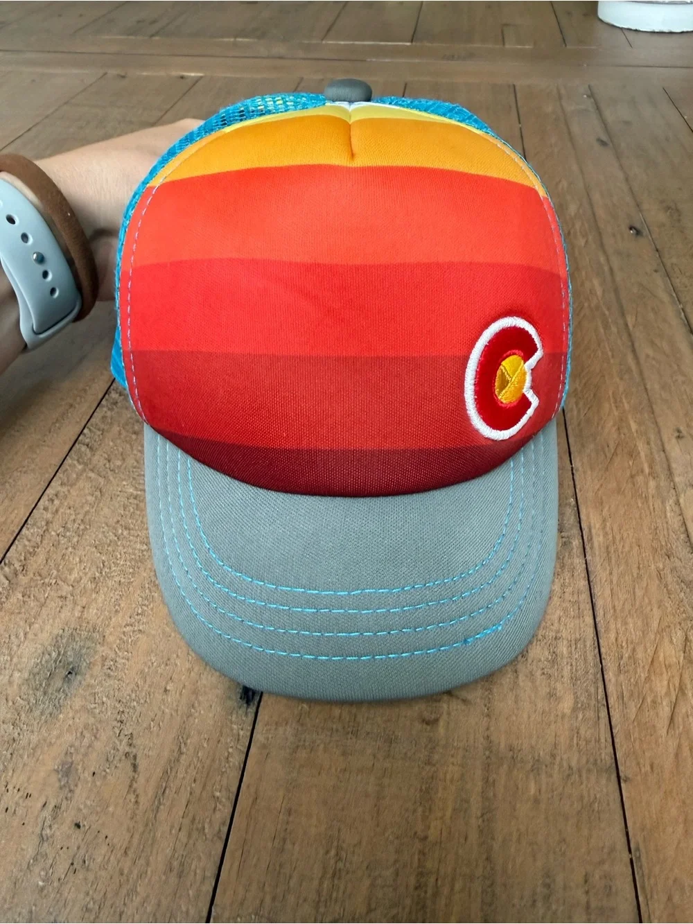 Yo Colorado Toddler Sunset Fader Nugget Hat
